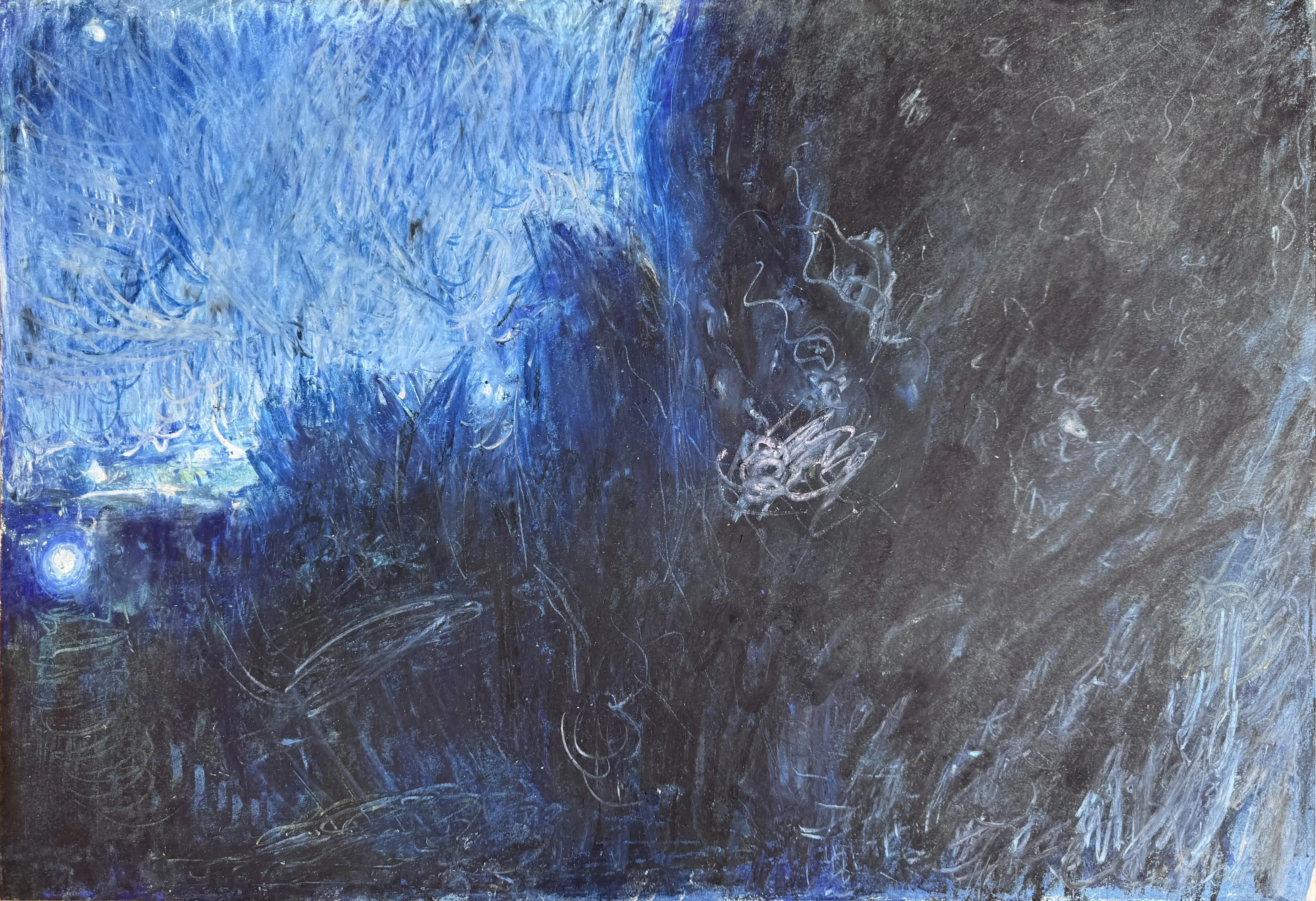 Moth Flying in the Night. 12:30am 15th of August 1968